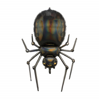 Shaped Foil Balloon "Black Spider" (60x101cm)