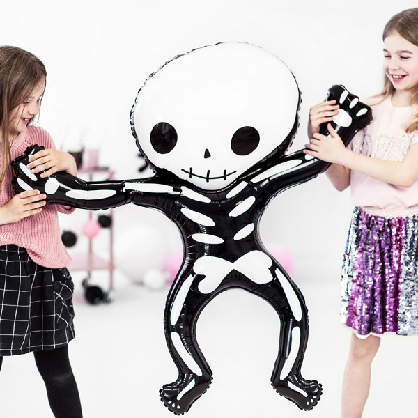 Shaped Foil Balloon "Skeleton" (84x100cm) Shaped Foil Balloon "Skeleton" (84x100cm)