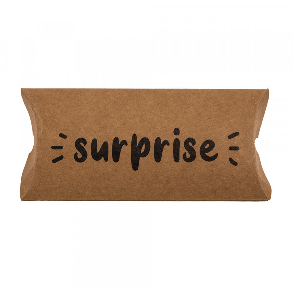 Kraft paper boxes - pillows "For you", 4 pcs. Kraft paper boxes - pillows "For you", 4 pcs.