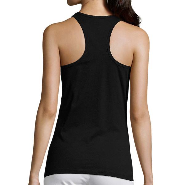 Women's sleeveless T-shirt with your custom design