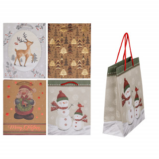 Paper gift bag "Christmas" (18x10x23cm)
