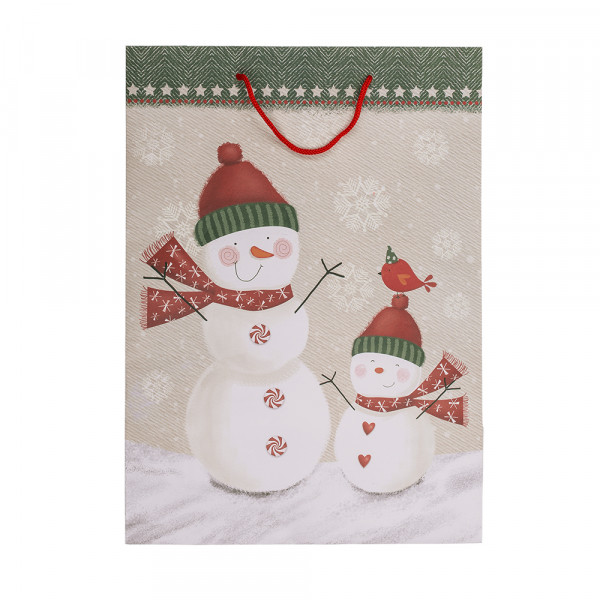 Paper Gift Bag "Christmas" (25x9x34.5cm) Paper Gift Bag "Christmas" (25x9x34.5cm)