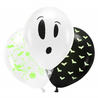 Premium Balloons "Booooo" (3 pcs.)