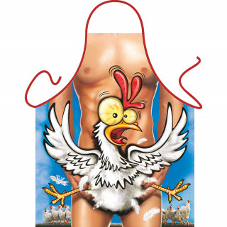 Apron "Naughty chicken"