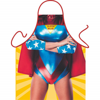 Apron "Super MOM"