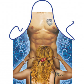 Apron "I love insatiable blondes"