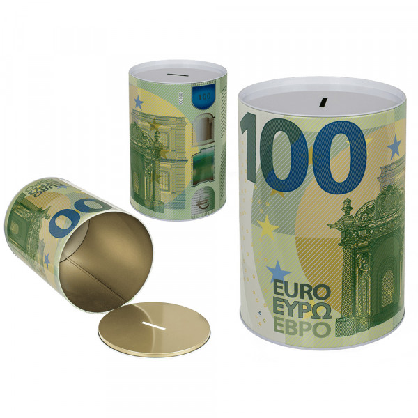 Giant metal piggy bank "Euro" (21cm) Giant metal piggy bank "Euro" (21cm)