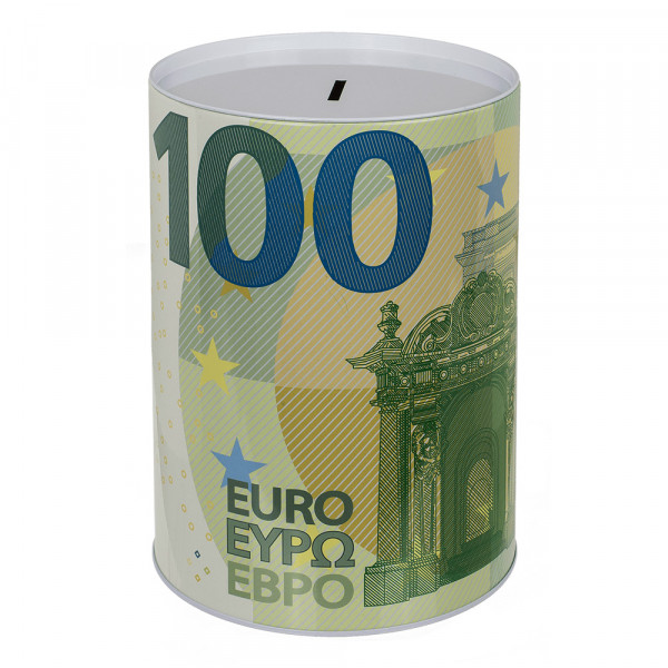 Giant metal piggy bank "Euro" (21cm) Giant metal piggy bank "Euro" (21cm)