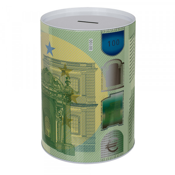 Giant metal piggy bank "Euro" (21cm) Giant metal piggy bank "Euro" (21cm)