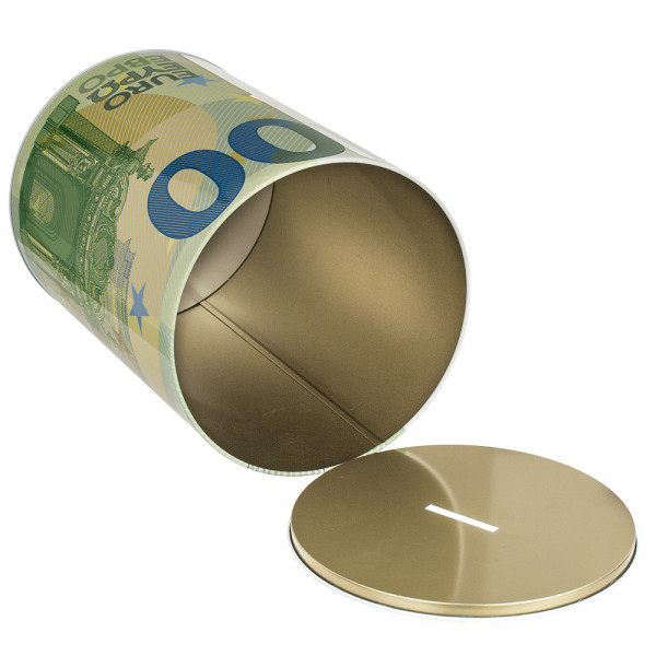 Giant metal piggy bank "Euro" (21cm) Giant metal piggy bank "Euro" (21cm)