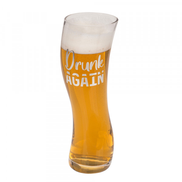 Wobbling Beer Mug "Drunk again" (569ml) Wobbling Beer Mug "Drunk again" (569ml)