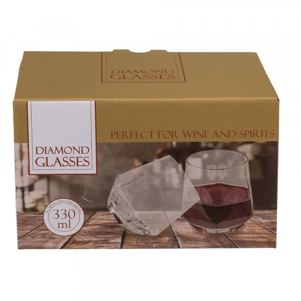 Whiskey Glasses "Diamonds" (2 pcs.) Whiskey Glasses "Diamonds" (2 pcs.)