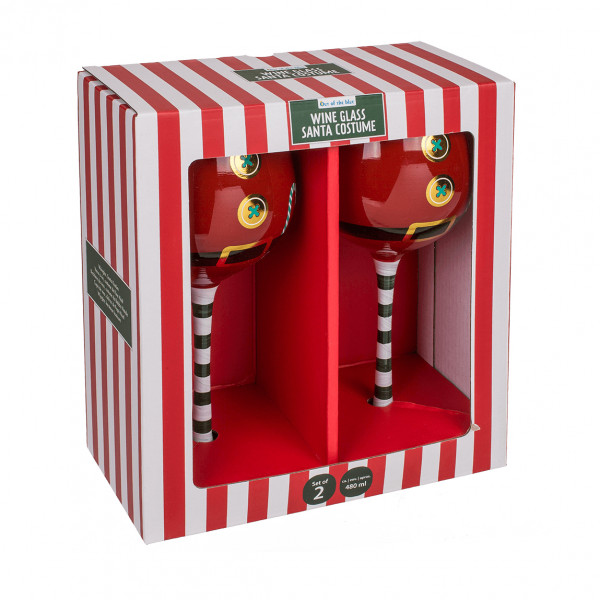 Set of Wine Glasses "Christmas" (2 pcs.)