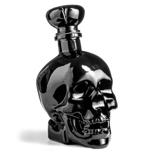 Black skull-shaped carafe (750ml)
