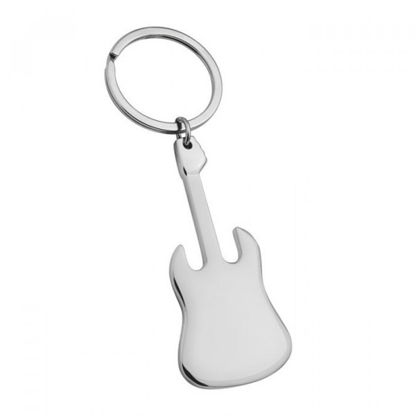 Keychain "Black Guitar" (engraving available for an additional fee) Keychain "Black Guitar" (engraving available for an additional fee)