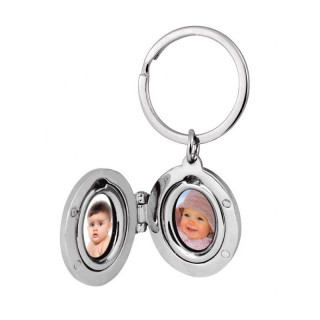Keychain with Insertable Photos (with the option to engrave for an additional cost)