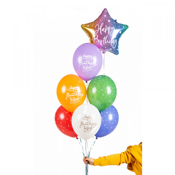 Balloons "Happy Birthday To You" (6 pcs.) Balloons "Happy Birthday To You" (6 pcs.)
