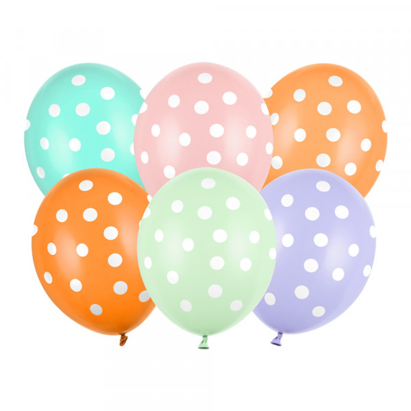 Balloons "Dots" (6 pcs.) Balloons "Dots" (6 pcs.)