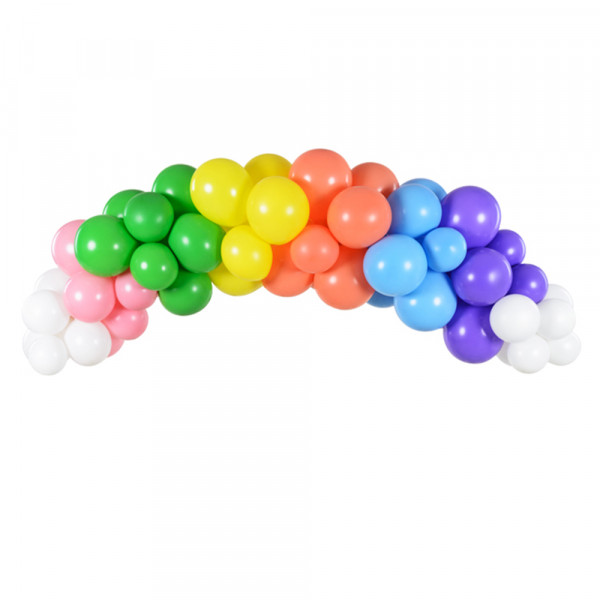 Balloon Garland "Rainbow" (60 pcs., 200cm) Balloon Garland "Rainbow" (60 pcs., 200cm)