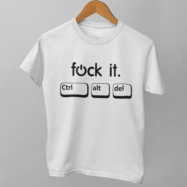 T-shirt "CTRL+AGB+DEL"