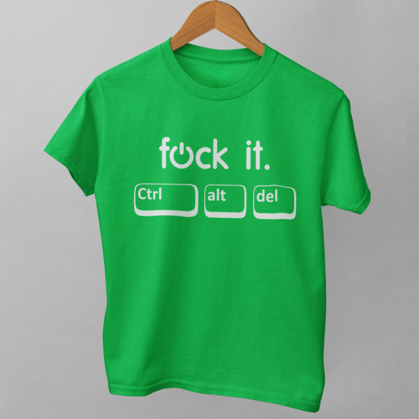 T-shirt "CTRL+AGB+DEL"