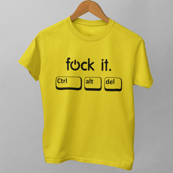 T-shirt "CTRL+AGB+DEL"