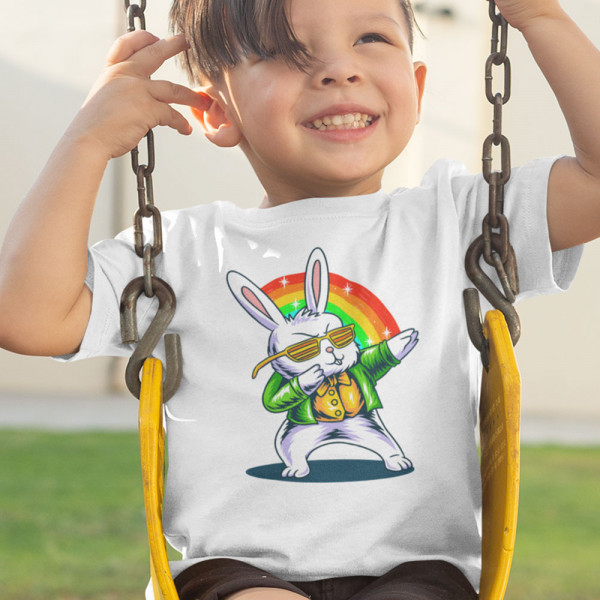 Kids' T-shirts "Cool bunny"
