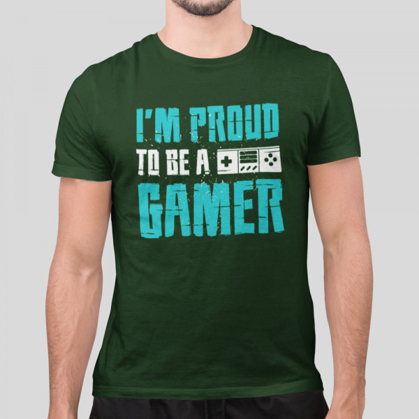T-shirt "I'm proud to be a gamer"