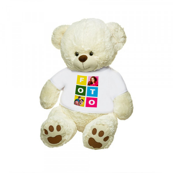 XXL bear "Albert" with your chosen photo (46 cm) XXL bear "Albert" with your chosen photo (46 cm)