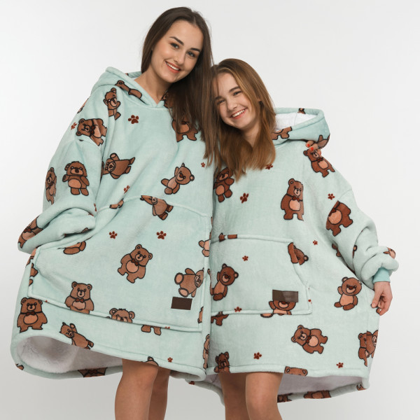 BARAMOOR sweatshirt-blanket set "Bears"