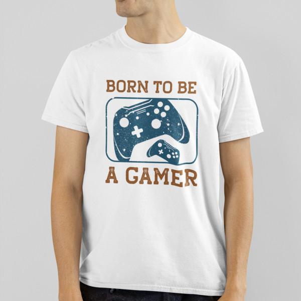 T-shirt "Born to be a gamer"