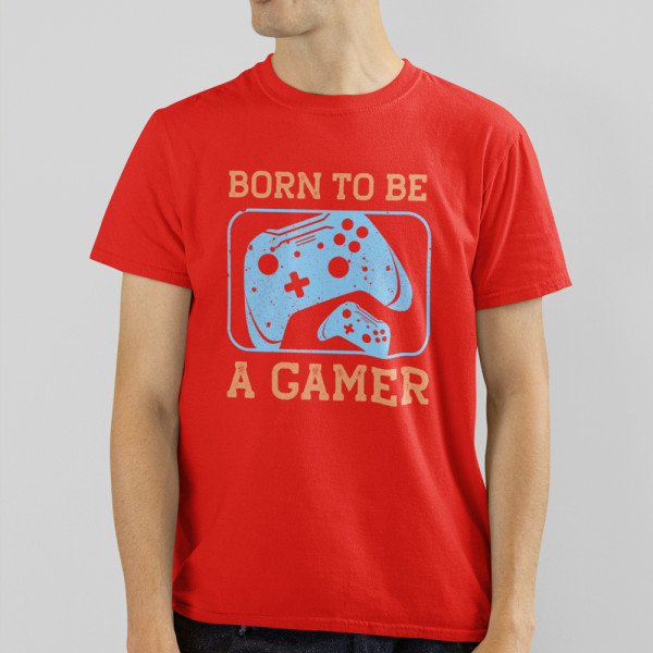 T-shirt "Born to be a gamer"