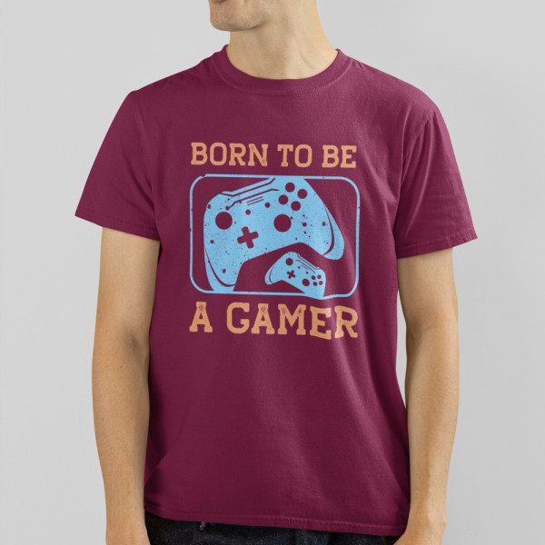 T-shirt "Born to be a gamer"