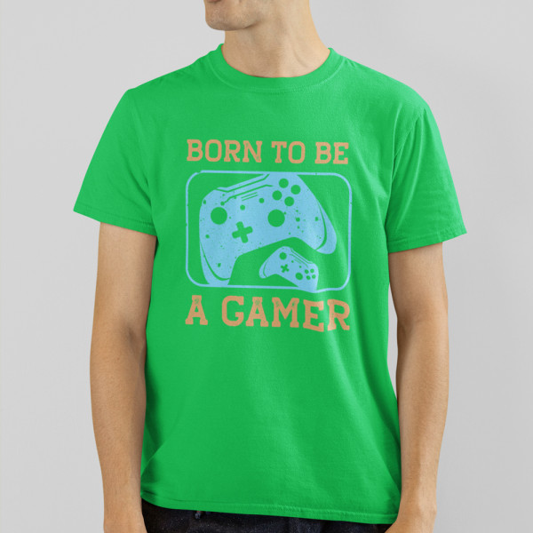 T-shirt "Born to be a gamer"