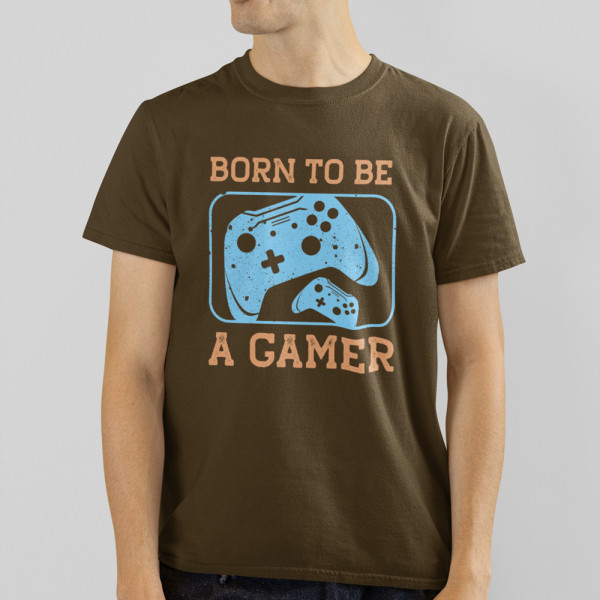 T-shirt "Born to be a gamer"