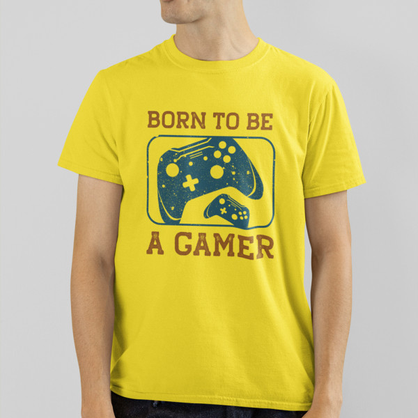 T-shirt "Born to be a gamer"