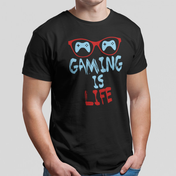T-shirt "Gaming is life"