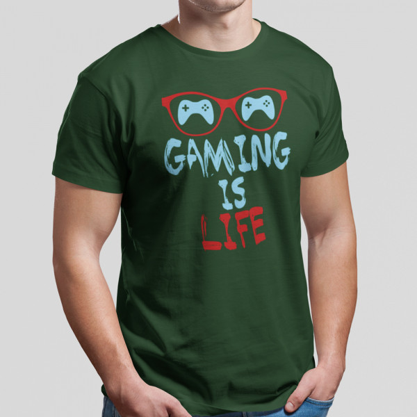 T-shirt "Gaming is life"
