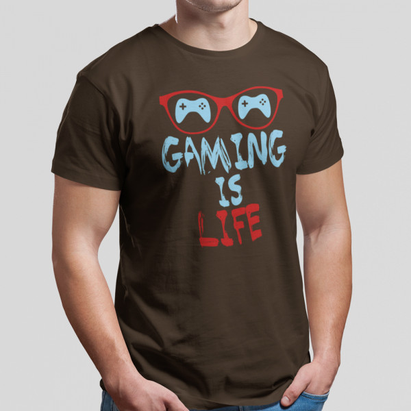 T-shirt "Gaming is life"
