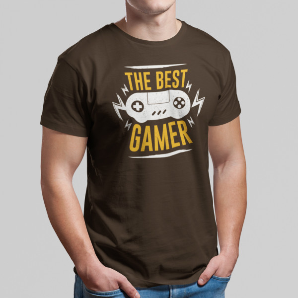 T-shirt "The best gamer"