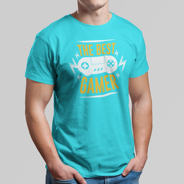 T-shirt "The best gamer"