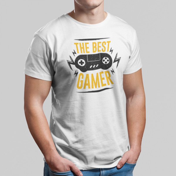 T-shirt "The best gamer"