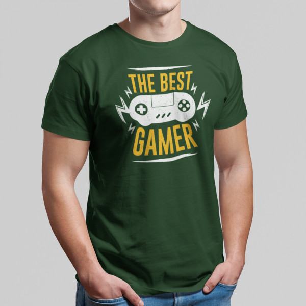 T-shirt "The best gamer"