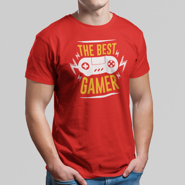 T-shirt "The best gamer"
