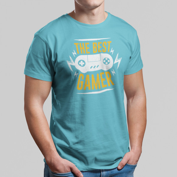 T-shirt "The best gamer"