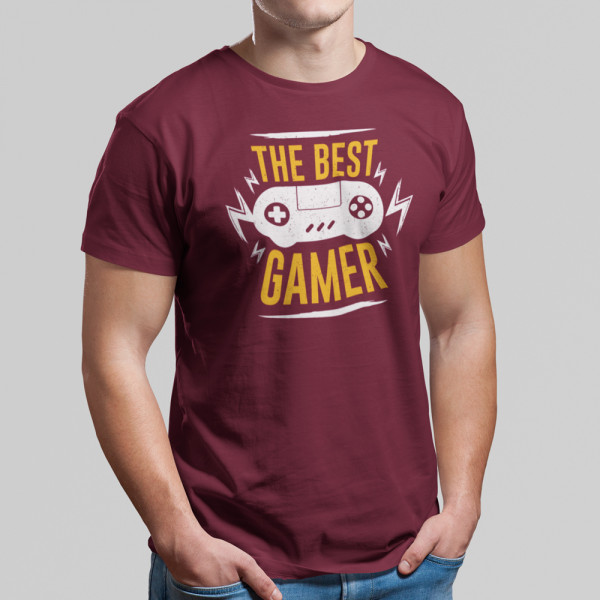 T-shirt "The best gamer"