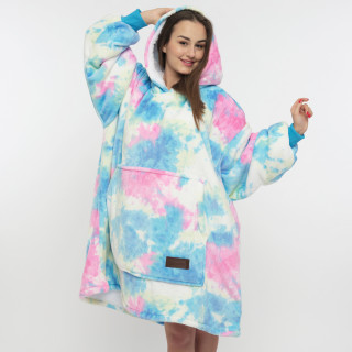 BARAMOOR sweatshirt-blanket "Cyan"