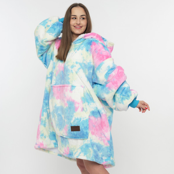 BARAMOOR sweatshirt-blanket "Cyan" BARAMOOR sweatshirt-blanket "Cyan"