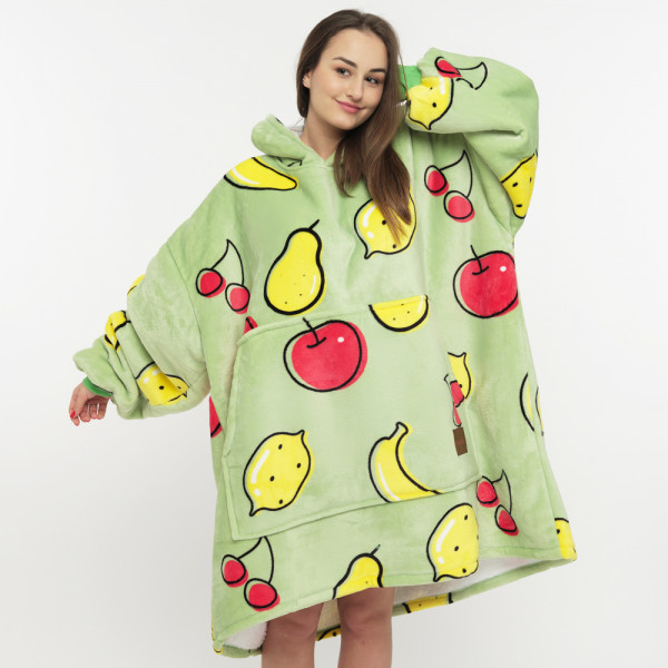 BARAMOOR sweatshirt-blanket "Fruits" BARAMOOR sweatshirt-blanket "Fruits"