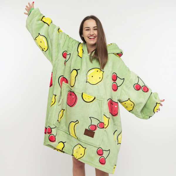 BARAMOOR sweatshirt-blanket "Fruits" BARAMOOR sweatshirt-blanket "Fruits"